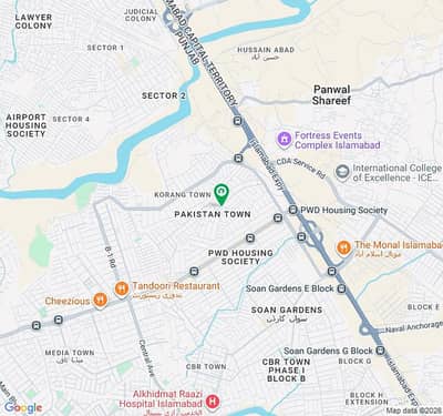 Reserve A Centrally Located Residential Plot Of 1500 Square Feet In Pakistan Town - Phase 1