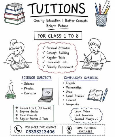 Private Home Tuition – Learn Better, Learn Comfortably!