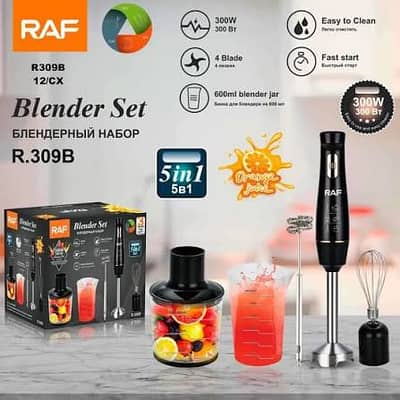 RAF blender Stick Blender Set 5-in-1