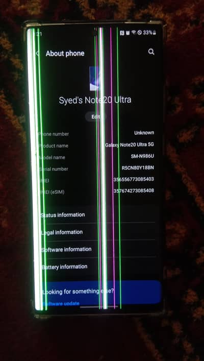 Samsung Mobile Note 20 Ultra