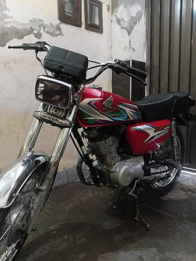 Honda CG 125 2019 converted to 2023