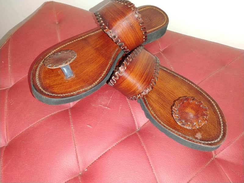 brown kolhapuri chappal 2