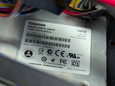 Toshiba THNS128G4BBAA 128GB SATA II SSD