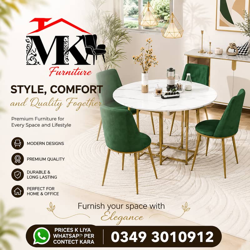 Dining Table | Dining Table Sets | Customized Design |Dining Chair 0