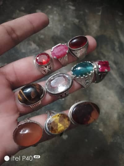 Silver rings