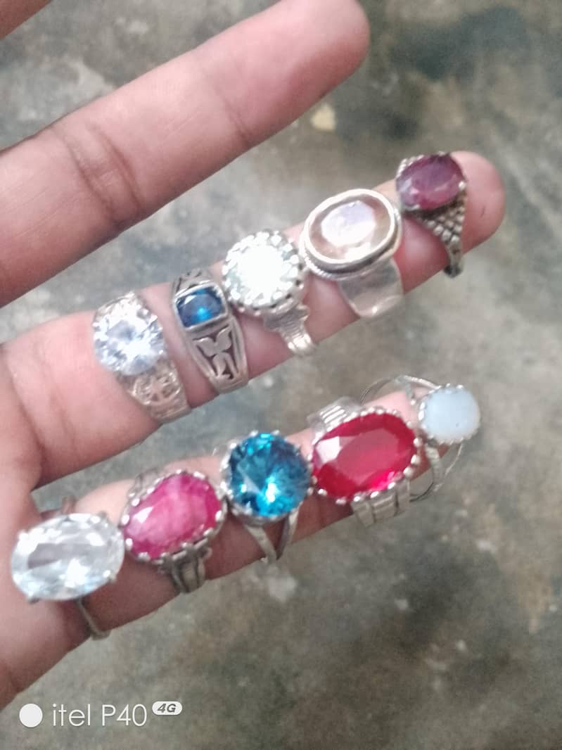 Silver rings 1