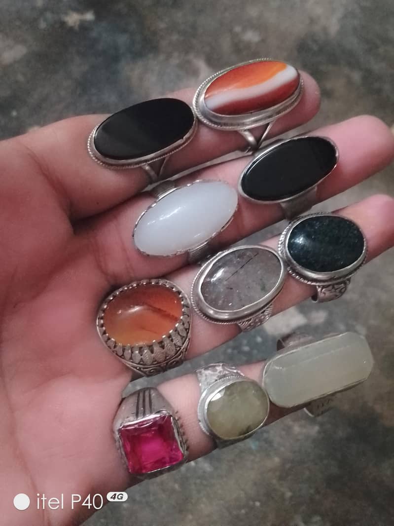 Silver rings 3