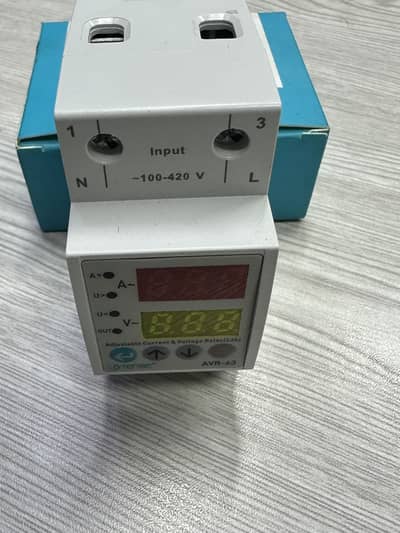 Tense AVR-63 Digital Voltage & Current Protector Relay