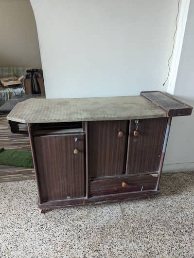 Iron Stand with Shelves For Sale