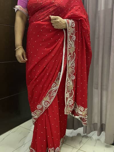 Heavy Work Saree