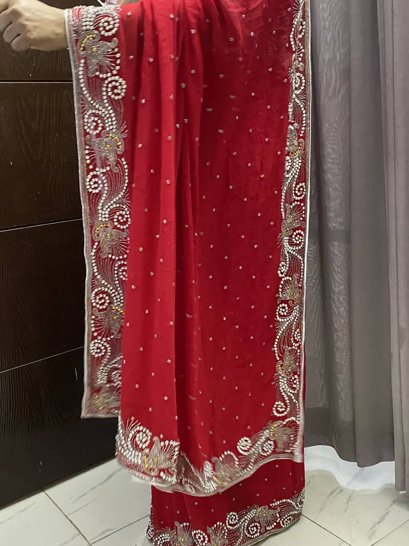Heavy Work Saree 1