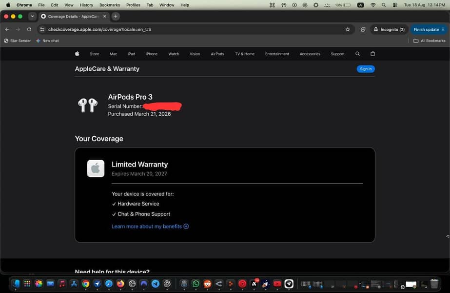 Apple Pro 3 6