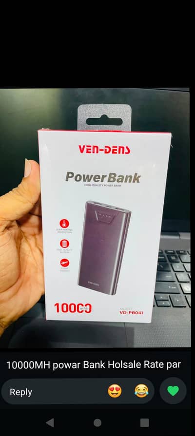 10000mah power bank for sale box pack