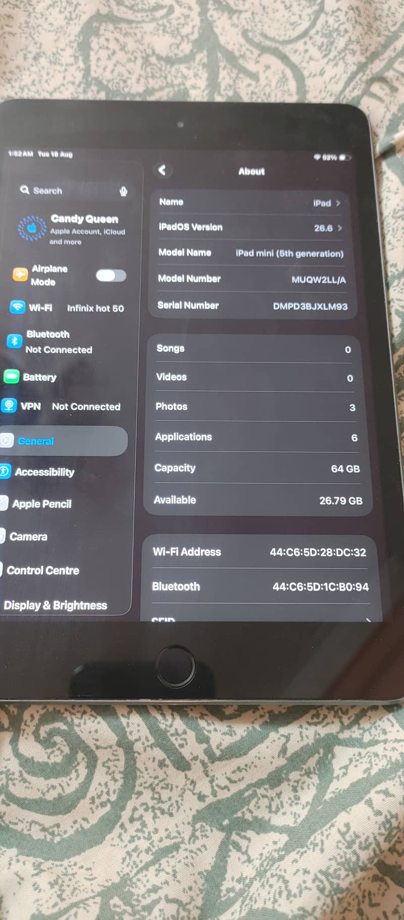 Ipad mini 5 64GB 2