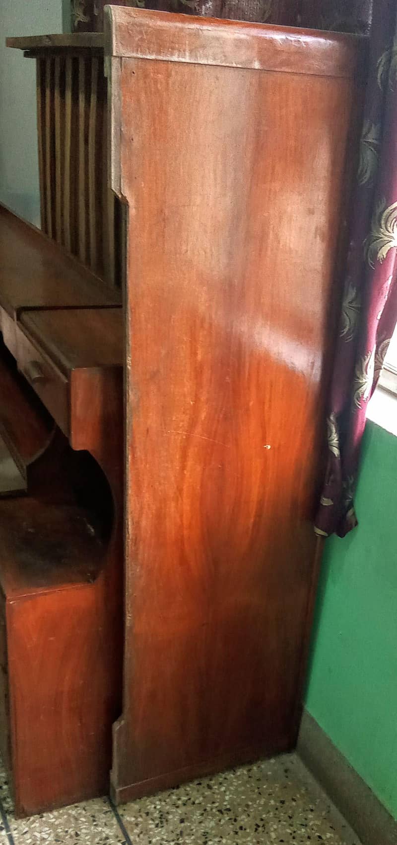 solid wood bed 1