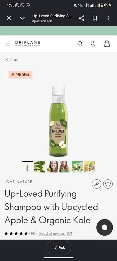 Nourishing Hair Growth & Shine Oil