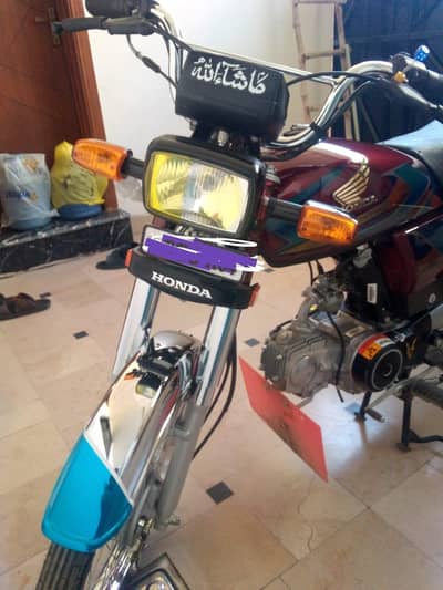 bohat kam use hui ha total geniune bike ha