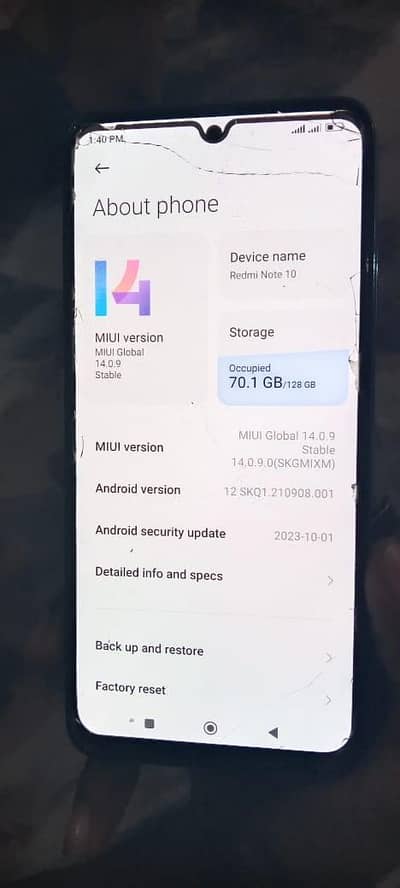 Redmi Note 10 only phone