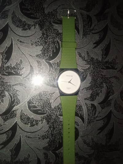 Stylish Watch for sale Condition 10/10 Quartz brand Green Strap