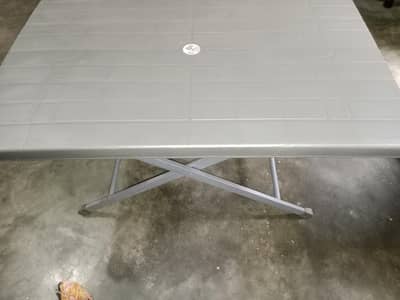 Used Plastic Table for Sale (Good Condition)