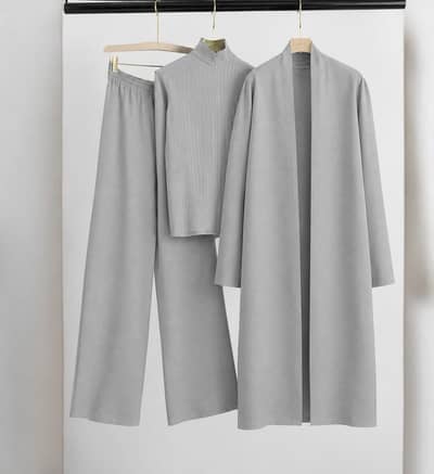 western whool paint coat 3 piece for winter