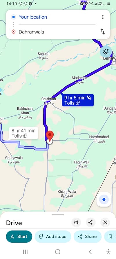 50 Acres in Dahranwala Town