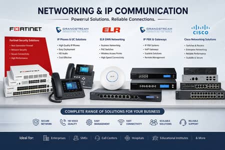 Fortinet / Grandstream / Ip phones / ELR GWN / Cisco