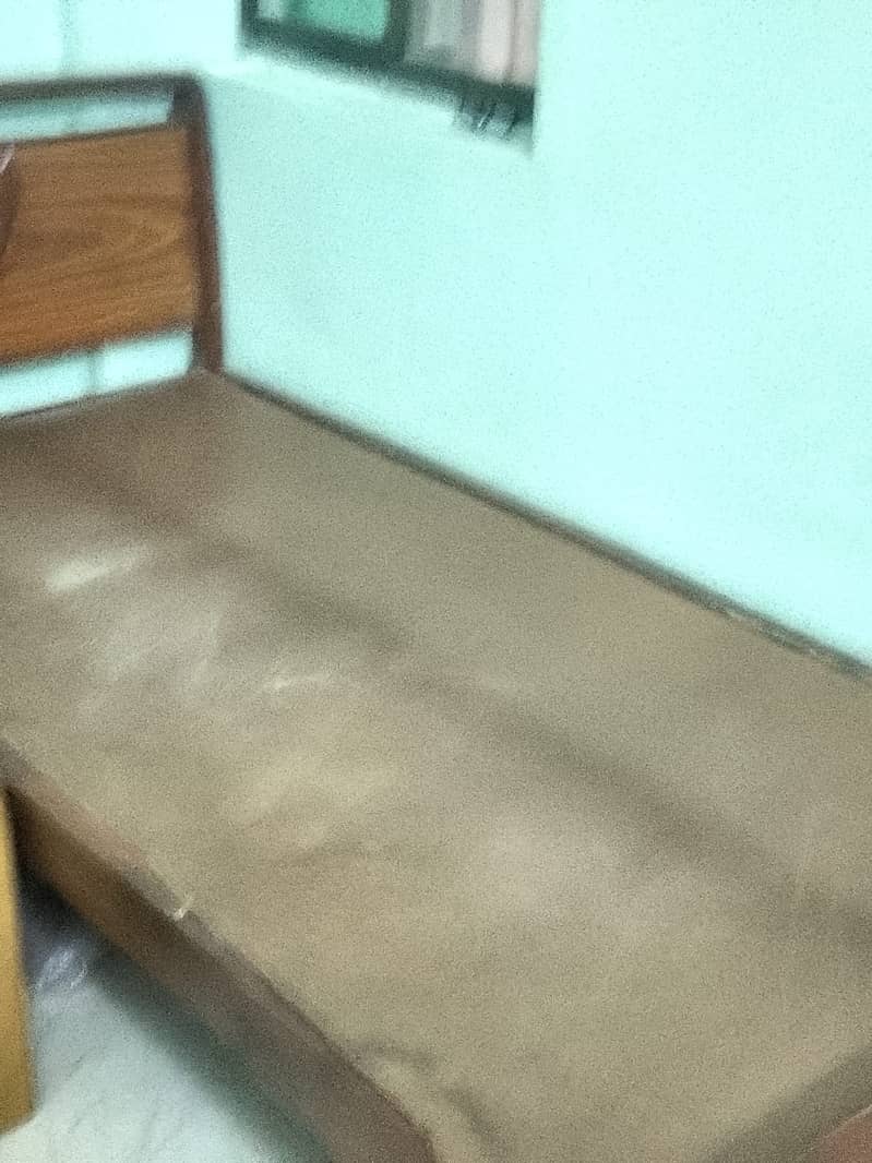 Single Wooden Bed for Sale - Good Condition 3