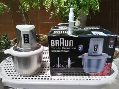 BRAUN Chopper Meat Grinder 4.2 Liter