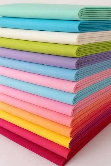 Lawn Cotton Plain Fabric 5 METER Lown Suit