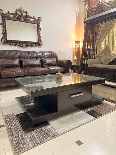 Modern Oak Center Table