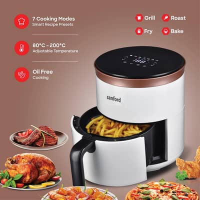 air fryer 4liter digital touch screen ( sanford )