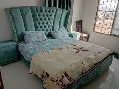 2 Bed Full Furnished Corner Apartment For Rent | 2nd Floor | Samama Mall | Gulberg Greens Islamabad
