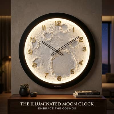 Moon clock | premium & limited addition clock