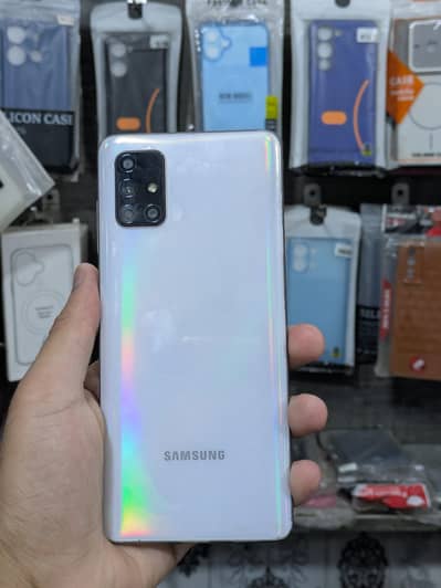 Samsung A71 {Official Dual Sim PTA Approved} - 8GB RAM | 128GB Storage