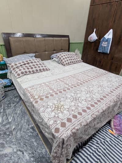 King Size Bed & Side tables