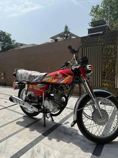 Honda CG 125 | Model 2026 | Red Color | 600 KM Use | Honda For Sale