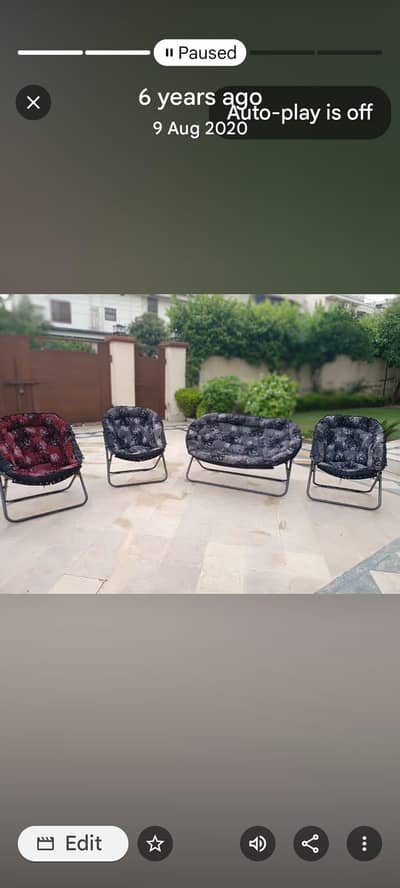 lawn chairs