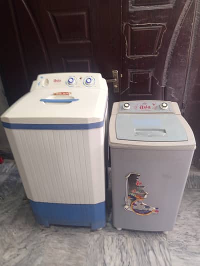 Super Asia Washing Machine & Dryer Excellent Conditi