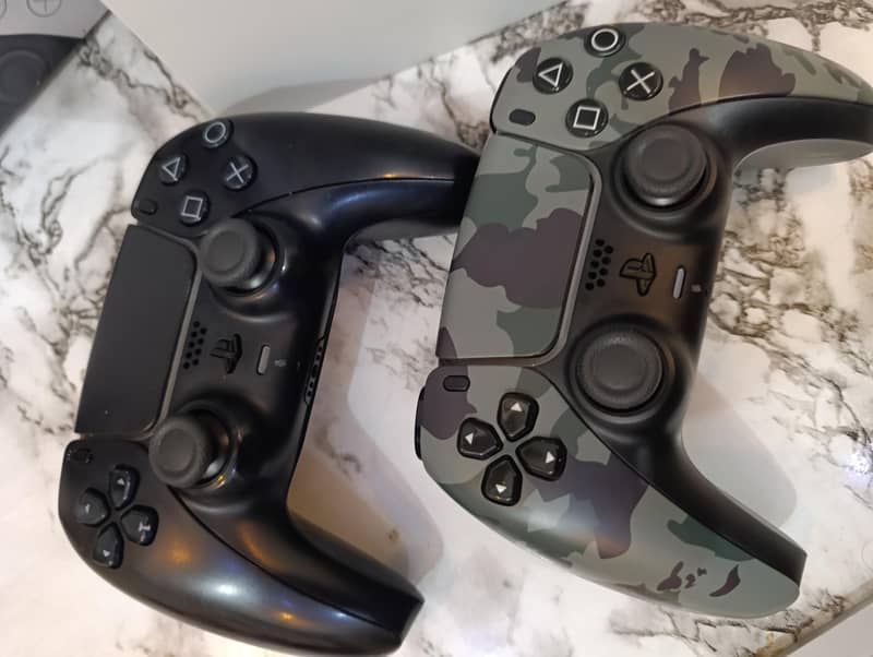PS 5 disc edition with 2 controller 1