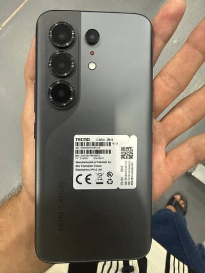 tecno camon 50 pro 3cycle only charged