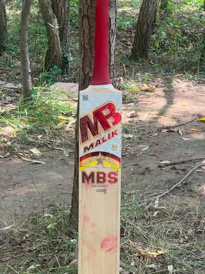 Mb Malik pro edition bat for sale just 1 match used