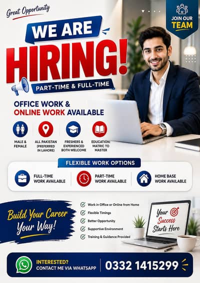 A NEW OPPORTUNITY IS WAITING FOR YOU!