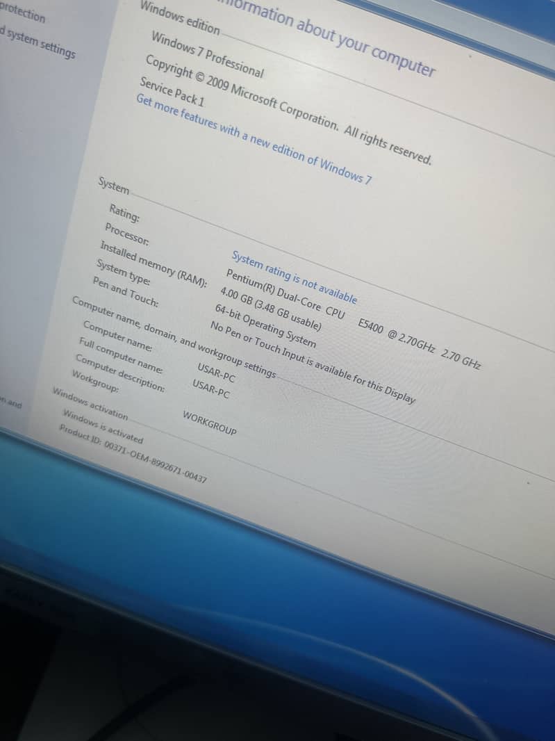 Cpu lenove 3