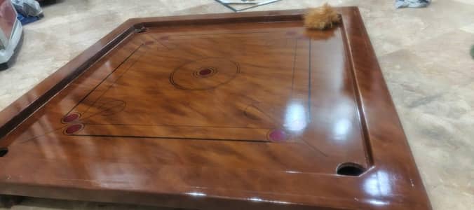 4*4 high quality wooden carrom board polish and solid tali wood border