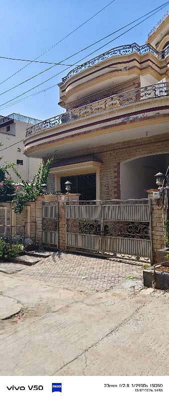 8.5 Marla Triple Storey House For Sale Wistridg 1 Rawalpindi