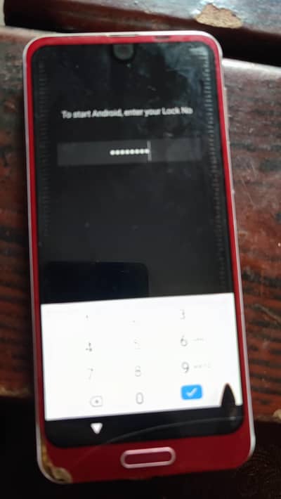 Sharp Aquos R2 Pannal Crack back crack