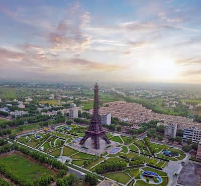 10 Marla on ground Possession Plot No Transfer Fee Most Beautiful Prime Location For Sale In Sector G Bahria Town Lahore