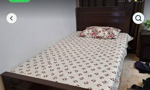 single bed with medicated mattress