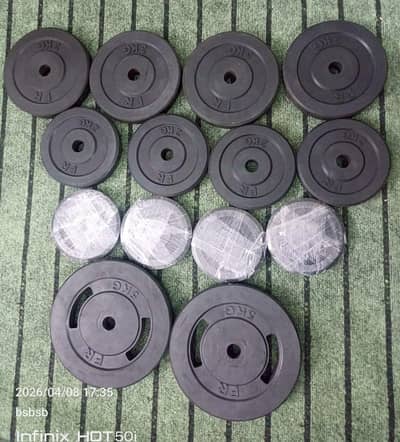 Weight Dumbell Plates Rod (03375678509)